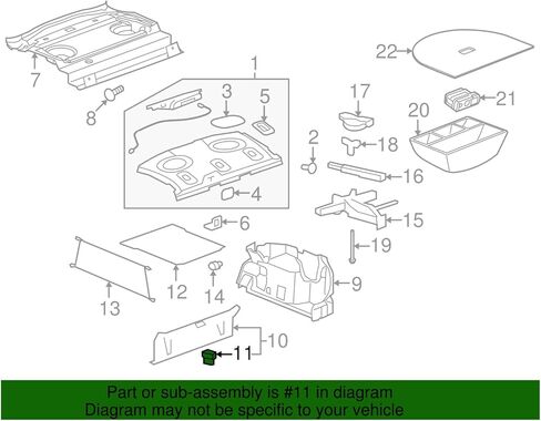 أداء GM 16651848 RETAINER-RR W/H UPR TR in Saudi Arabia