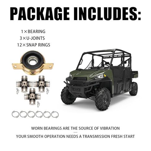 حامل عمود المروحة الأمامي الخلفي والمفاصل على شكل حرف U متوافقة مع Polaris Ranger RZR 570 900 1000 يستبدل 3514806 3515075 3514900 2202015 2203703 in Kuwait