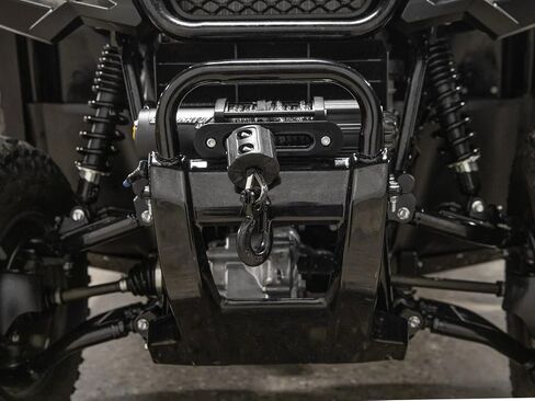 لوحة تركيب ونش SuperATV Honda متوافقة مع Honda Pioneer 500 / 520 2017+ | متوافق مع العديد من روافع OEM وما بعد البيع | طلاء فولاذي مقاس 3/16 بوصة in Saudi Arabia
