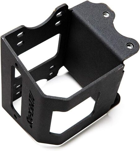 SuperATV Heavy Duty Winch Mounting Plate for Polaris Sportsman/Highlifter/Scrambler/Touring (See Fitment) | 3/16" Steel Plating | UV-Resistant Powder Coating Prevents Corrosion | No Winch in Saudi Arabia