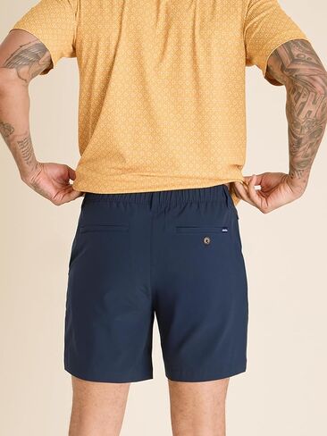 شورت Chubbies Everywear للرجال - شورت رجالي كاجوال 8 بوصات، خصر مرن، مقاوم للماء، جيب بسحاب in Kuwait