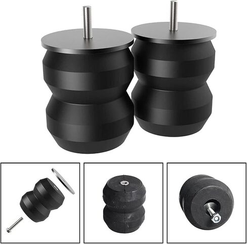 PartsFlow GMRCK15S Bump Stopper Suspension Rubber Helper Spring Kit For Chevy Silverado 1500 and GMC Sierra 1500 pickup truck Weight Capacity 8600 lbs in Saudi Arabia