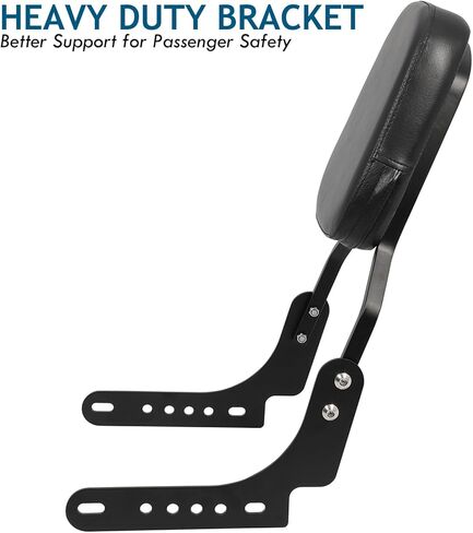 Passenger Sissy Bar Rear Backrest Pad Compatible with Harley Davidson Nightster RH975 Special RH975S 2022 2023 2024 2025, Black in Saudi Arabia