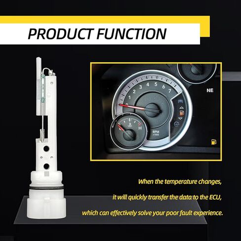 68354536AA Coolant Level Sensor - Compatible with 2013-2018 Dodge RAM 2500/3500/4500/5500 Diesel, 2-Pin Radiator Reservoir Tank Sensor Replacement in Saudi Arabia