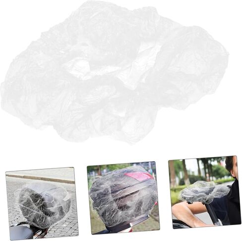VALICLUD 50Pcs Motorcycle Trunk Covers Durable All Weather Protection for Scooters Mopeds and Electric Bikes Easy Installation Rain and Debris Protectors in Saudi Arabia