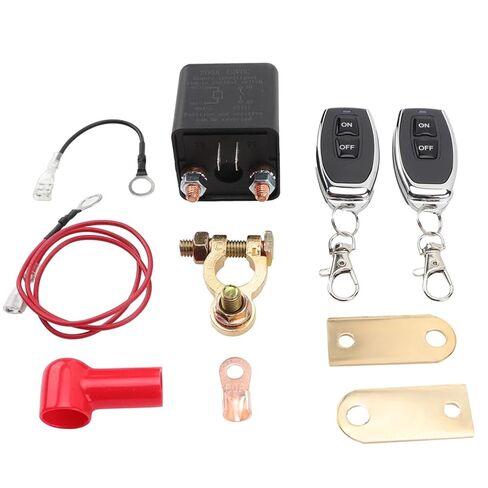 Automotive Relay Remote Car Control Battery Disconnect Anti-Theft with Dual Remote Control Switch Battery Switch Relay 12V in Saudi Arabia