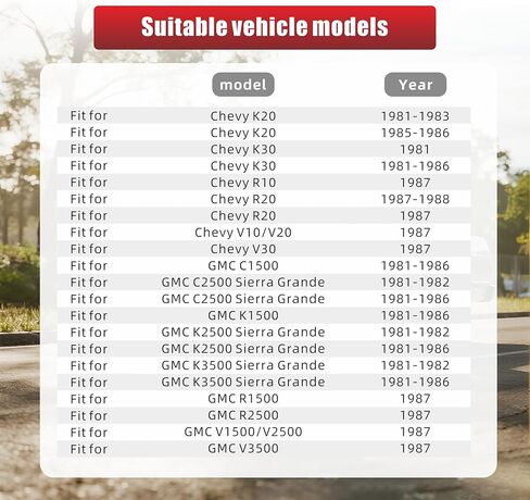 7-108 مجموعة جلبة تثبيت الجسم لـ 1981-1987 Chevy C10/C20/C30 & GMC C1500/C2500/K1500/K2500 2WD/4WD مجموعة تركيب البولي يوريثين استبدال البطانات الأداء مع حلقة تثبيت معدنية (12 قطعة) in Kuwait