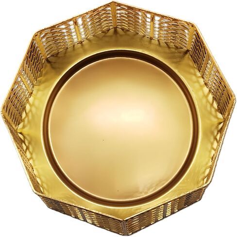 3 Wick Candle Holder, Golden Shell Design Candle Jar Holder for 4-Inch Diameter Jars (5.25" D x 3.5" H) (Golden) in Saudi Arabia