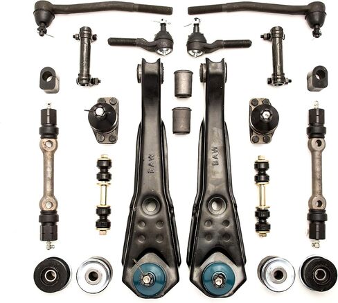 Front End Suspension Rebuild Kit Idler Arm Compatible with Ford Mustang with Manual Steering OEM Spec Replacements (23 Piece Kit) in Saudi Arabia