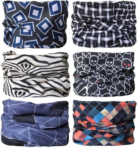 أغطية الرأس Salome Idea، باندانا، عصابة رأس ملفوفة للرقبة، وشاح بالاكلافا السحري in Kuwait