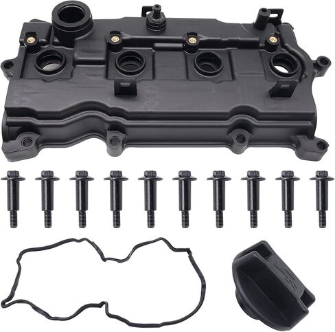 263211 Engine Valve Cover Kit with Bolt & Oil Filler Cap Compatible with Infiniti QX60 2014-2021, Nissan Altima 2013-2017, Murano 2016, Pathfinder 2014-2015, Rogue 2014-2016, X-Trail 2015-2016 in Saudi Arabia