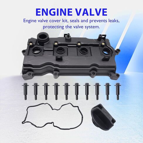 263211 Engine Valve Cover Kit with Bolt & Oil Filler Cap Compatible with Infiniti QX60 2014-2021, Nissan Altima 2013-2017, Murano 2016, Pathfinder 2014-2015, Rogue 2014-2016, X-Trail 2015-2016 in Saudi Arabia