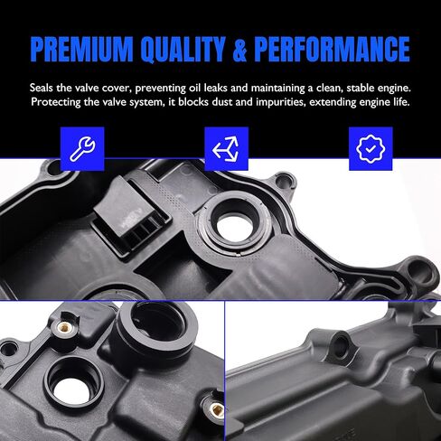 263211 Engine Valve Cover Kit with Bolt & Oil Filler Cap Compatible with Infiniti QX60 2014-2021, Nissan Altima 2013-2017, Murano 2016, Pathfinder 2014-2015, Rogue 2014-2016, X-Trail 2015-2016 in Saudi Arabia