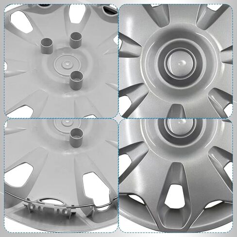 Generic DT1Z-1130-C DT1Z1130C أغطية العجلات متوافقة مع 2014-2020 Ford Transit Connect 16 بوصة مجموعة أغطية العجلات/العجلات، فضي (مجموعة من 4)# DT1Z-1130-C,DT1Z1130C in Kuwait