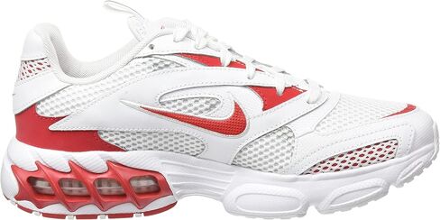 حذاء الجري Zoom Air Fire للنساء مقاس 6.5 و8.0 اللون الأبيض والأحمر الجامعي (us_Footwear_Size_System، الكبار، النساء، رقمي، متوسط، رقمي_6_Point_5) in Saudi Arabia