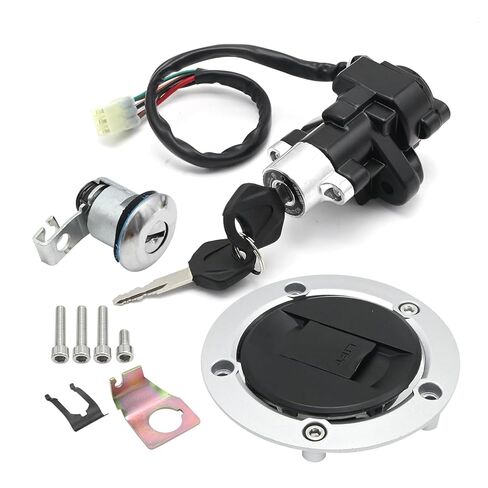 مفتاح الإشعال غطاء خزان الوقود الغاز قفل المقعد مع استبدال المفاتيح لسوزوكي SV650 SV1000 SFV650 GSXR1000 GSX650 GSX1250 GSXR750 2004-2013، GSXR600 2004-2005 2008-2015 in Saudi Arabia