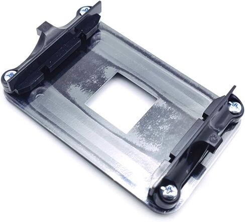 لوحة خلفية AM4، مجموعة لوحة قاعدة معدنية وإبزيم للوحة الأم AM4، دعامة مبدد حرارة وحدة المعالجة المركزية، فتحات تثبيت اللوحة الأم متينة، مناسبة لاستبدال اللوحات الخلفية البلاستيكية الأصلية. in Kuwait