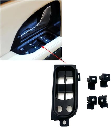 Power Main Window Master Switch And Panel Compatible For Maserati Quattroporte M139 4.2/4.7,216855 in Saudi Arabia