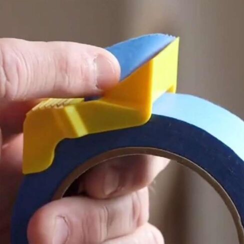 Tape Cap Compact Tape Dispenser 3-Pack for 1 Inch Tape | DIY Painting Accessories | Tool for Tape Corners, Labels, Arts & Crafts, Home Projects & More in Kuwait