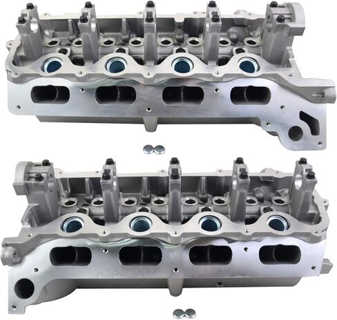 2 قطعة رؤوس أسطوانات يسار + الجانب الأيمن متوافقة مع Fo-rd F150 F250 F350 Expe-dition Mus-tang Exp-lorer 4.6L 5.4L V8 2005-2014 3L3Z6049BA 5L1Z6049BA 5L1Z6049AA 5R3Z6049A GELUOXI in Kuwait