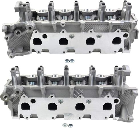 2 قطعة رؤوس أسطوانات يسار + الجانب الأيمن متوافقة مع Fo-rd F150 F250 F350 Expe-dition Mus-tang Exp-lorer 4.6L 5.4L V8 2005-2014 3L3Z6049BA 5L1Z6049BA 5L1Z6049AA 5R3Z6049A GELUOXI in Kuwait