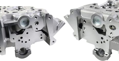 2 قطعة رؤوس أسطوانات يسار + الجانب الأيمن متوافقة مع Fo-rd F150 F250 F350 Expe-dition Mus-tang Exp-lorer 4.6L 5.4L V8 2005-2014 3L3Z6049BA 5L1Z6049BA 5L1Z6049AA 5R3Z6049A GELUOXI in Kuwait