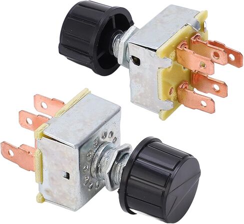 Keenso 3 Speed Rotating Airflow Control Switch, High-Performance Car Truck HVAC Switch, Quick Installation, Universal Fitment for Cars, Trucks, SUVs, RVs, Off-Road Vehicles in Saudi Arabia
