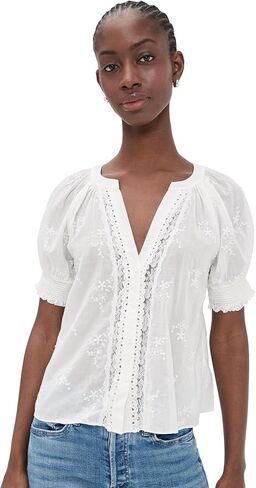 alice + olivia Women's Thalia Blouse in Saudi Arabia