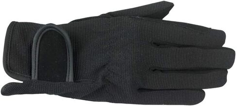 HORZE Unisex Stretchy Adjustable Horse Riding Equestrian Gloves with Suede Grip | Adult and Child Sizes in Saudi Arabia