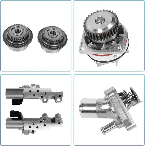 VQ40DE Engine Timing Chain Water Pump Kit/VVT Sprockets Fits for Nissan Frontier 05-15/ NV1500 NV2500 NV3500 12-15/ Pathfinder 06-12/ Xterra 05-13 4.0L V6 DOHC OE VQ40DE Engine in Saudi Arabia