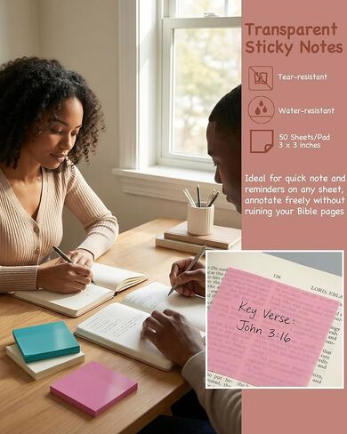 Bible Study Supplies Journaling Kit for Women - Bible Annotation Kit with No Bleed Highlighters, Tabs & Pen Case - Valentine Christian Gift for Daily Devotional & Note Taking(Beige Strawberry) in Kuwait