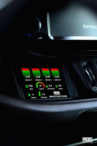 WAGNERTUNING MFD28 لسيارة Hyundai i30N PD 2.8 بوصة TFT شاشة رقمية متعددة الوظائف تعمل باللمس، درجة الحرارة، غاز العادم، ضغط معزز، مقياس متعدد، مستشعرات لامدا WT38070 in Kuwait