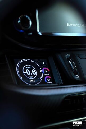 WAGNERTUNING MFD28 لسيارة Hyundai i30N PD 2.8 بوصة TFT شاشة رقمية متعددة الوظائف تعمل باللمس، درجة الحرارة، غاز العادم، ضغط معزز، مقياس متعدد، مستشعرات لامدا WT38070 in Kuwait