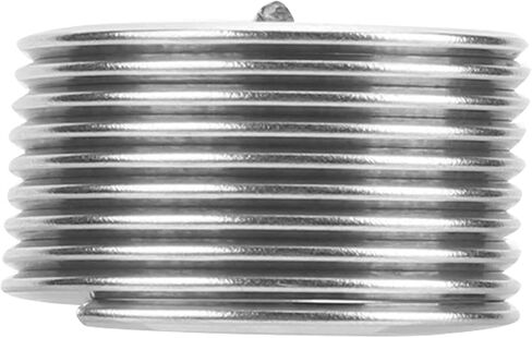Wire Thread Insert Screw Bushing 304 Stainless Steel Thread Repair Set for Aviation Automobiles Lamps Mechanical Equipment M18x1.5x1D 10Pcs in Saudi Arabia