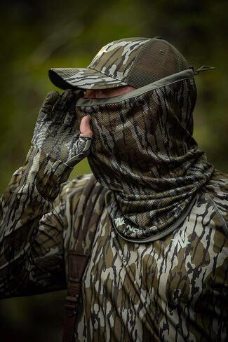 Nomad Mens Loose Gaiter | Lightweight & Breathable Camo Neck Gaiter, Mossy Oak Bottomland, One Size in Saudi Arabia