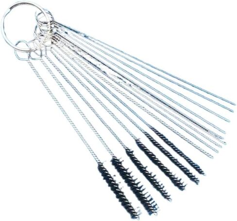 5 X Carburetor Carbon Jet Remove Cleaning Brushes Tool Kit 15pieces Set in Saudi Arabia