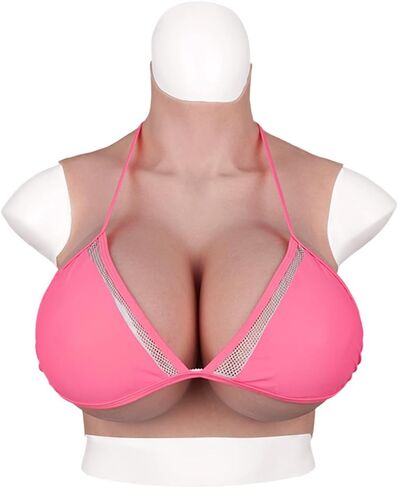 XL Size 8th Generation Silicone Breast Plate With Silicone Filler XL Flocking Breastplate Very Very Soft in Kuwait