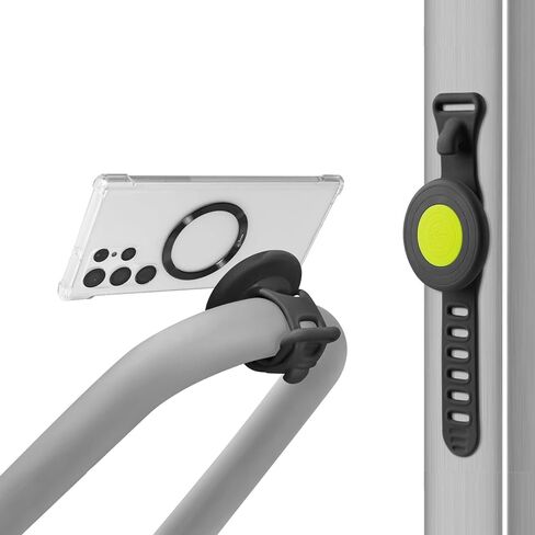 BONE Magnetic Fitness Phone Mount - MagSafe Compatible Magnetic Phone Holder for Gym Workout, Universal Design Strap for Handlebar Fits in iPhone Samsung HTC and More in Kuwait