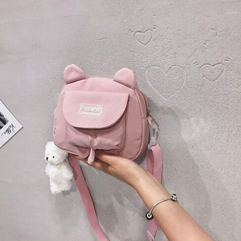 Shoulder Bag Female Canvas Handbags(Black) in Saudi Arabia