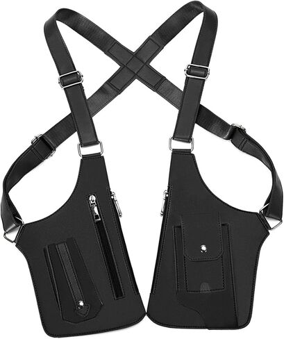 Colaxi Underarm Shoulder Bag Steampunk Stylish Satchel Concealed Pack Mobile Phone Bag in Saudi Arabia
