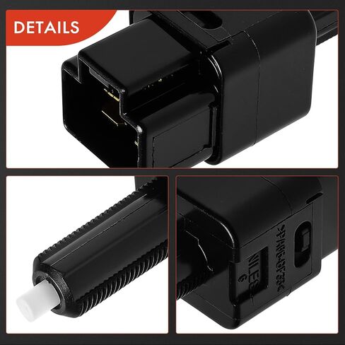 A-Premium Brake Light Switch Compatible with Nissan Altima 07-10/Rogue 08-13/Sentra/Versa/Frontier/Murano/Pathfinder/Maxima/TITAN/Armada/Juke & Infiniti G37/G35/FX45/QX56 & Suzuki Equator, 4 Pins in Saudi Arabia