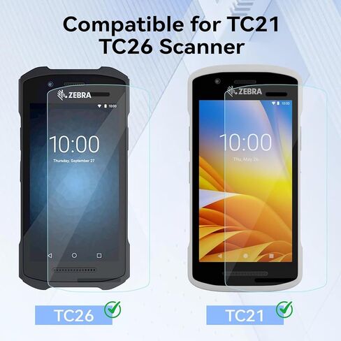 5 Packs HD Screen Protector for TC21 TC26, Nano Anti-scratch Screen Protector Film in Saudi Arabia