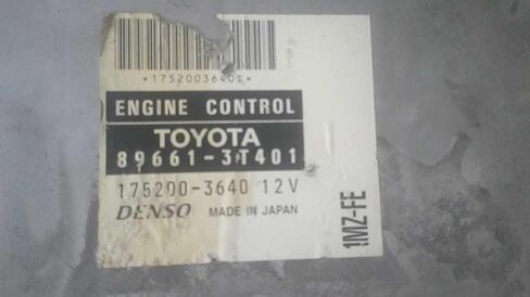 وحدة التحكم في المحرك ECM تناسب 1999 99 متوافقة مع تويوتا كامري 89661-3T401 896613T401 in Kuwait