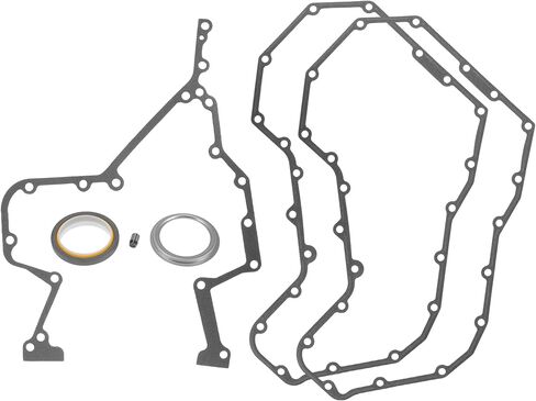 No.3900709/3918673/4638719 Engine Front Timing Gear Cover Gasket Set for Dodge for Ram 2500 3500 for Cummins 1989-2002 D150 D250 D350 W150 W250 W350 12V 4BT 3.9L 6BT 5.9L in Saudi Arabia