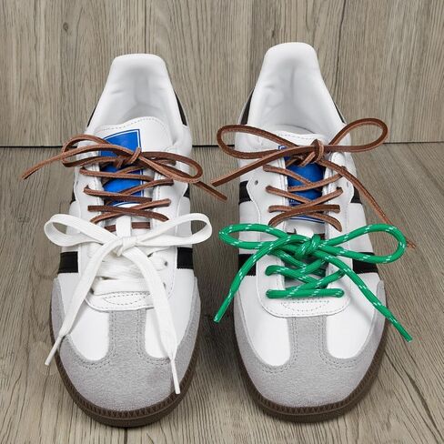 Endoto 4PCS Shoe Laces for Miu Miu Sneakers, Leather Shoelaces Replacement Strings kit in Saudi Arabia