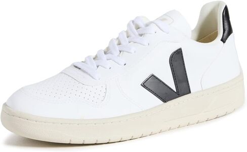 حذاء رياضي رجالي من VEJA V-90، أبيض/أسود، 11.5 in Kuwait