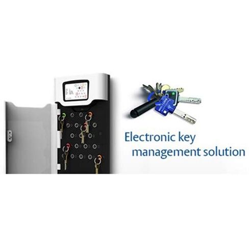 Mul-T-Lock Traka 21 Plug and Play Key Management Solution Standalone Touchscreen with 21 iFobs and Seals Key Cabinet in Saudi Arabia