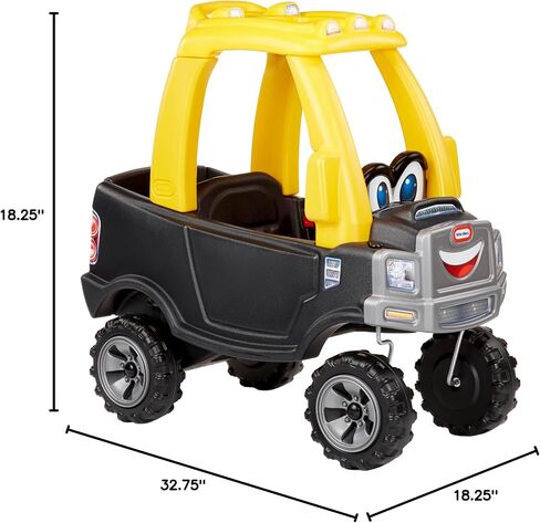 Little Tikes Cozy Truck Ride-On - Black in Saudi Arabia