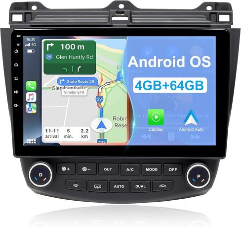 ستيريو سيارة لتويوتا RAV4 2006-2012، Ponskoy 8 "شاشة ترقية أندرويد 13 نظام ستيريو Carplay 4GB 64GB سيارة أندرويد راديو داش عدة نظام تحديد المواقع بلوتوث لتويوتا RAV4 2006 2007 2008 Andriod راديو السيارة in Kuwait