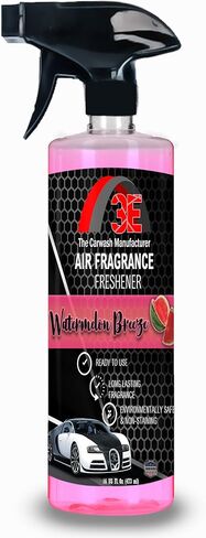 3E Car Air Freshener Premium Jasmine Scent 16 fl oz – Professional Automotive Air Freshener & Odor Eliminator, Long-Lasting Interior Fragrance for Cars, Trucks, SUVs, RV, Home & Office (JASMINE) in Saudi Arabia